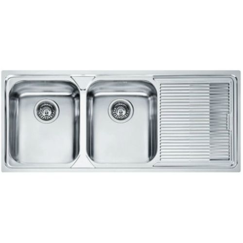 ΝΕΡΟΧΥΤΗΣ ΕΝΘΕΤΟΣ FRANKE Logica-LOX 621 116x50 cm. Ραβδώσεις Δεξιά